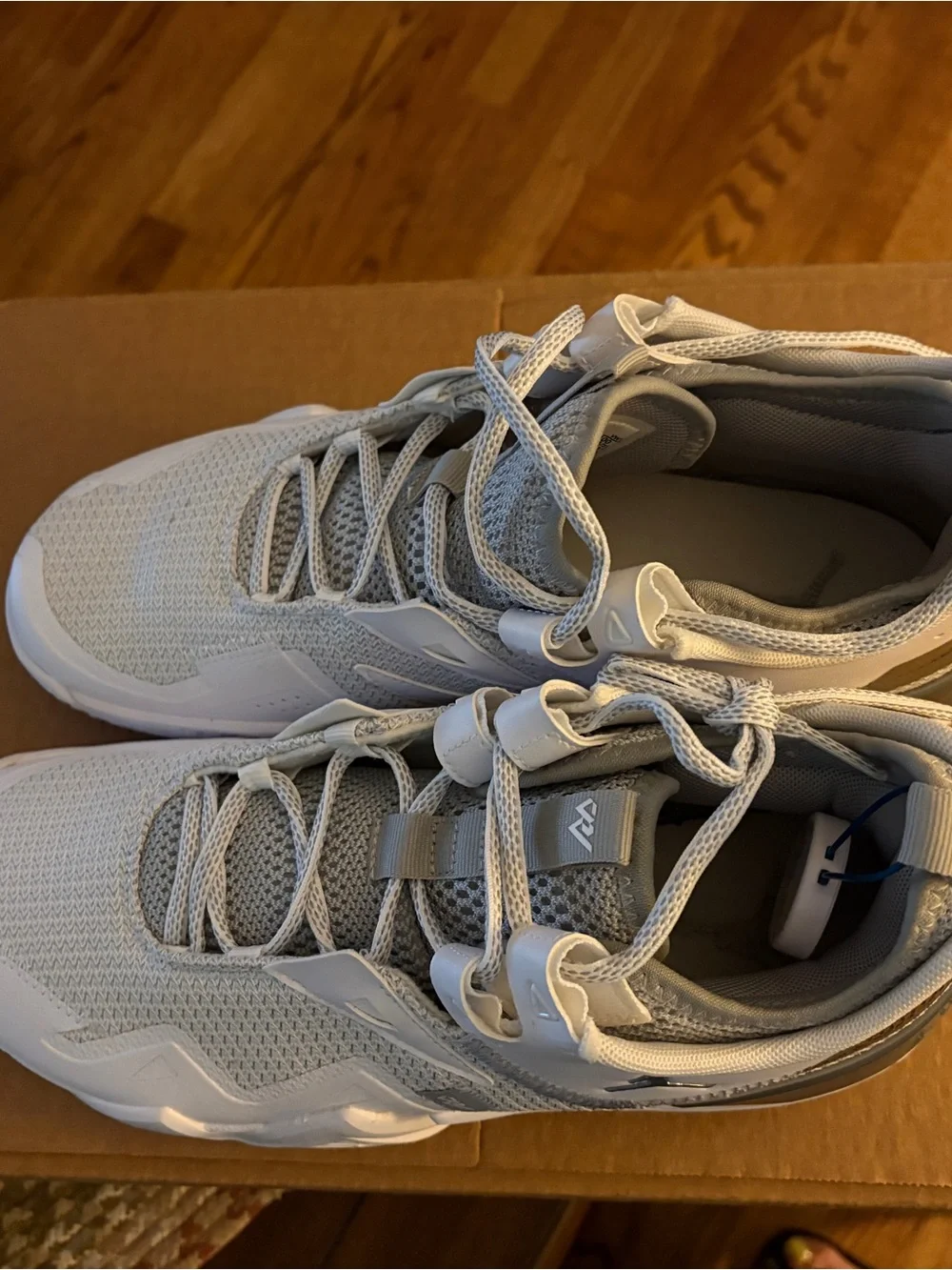 BRAND NEW Jordan Westbrook One Take White/Metallic Silver-White Sneakers